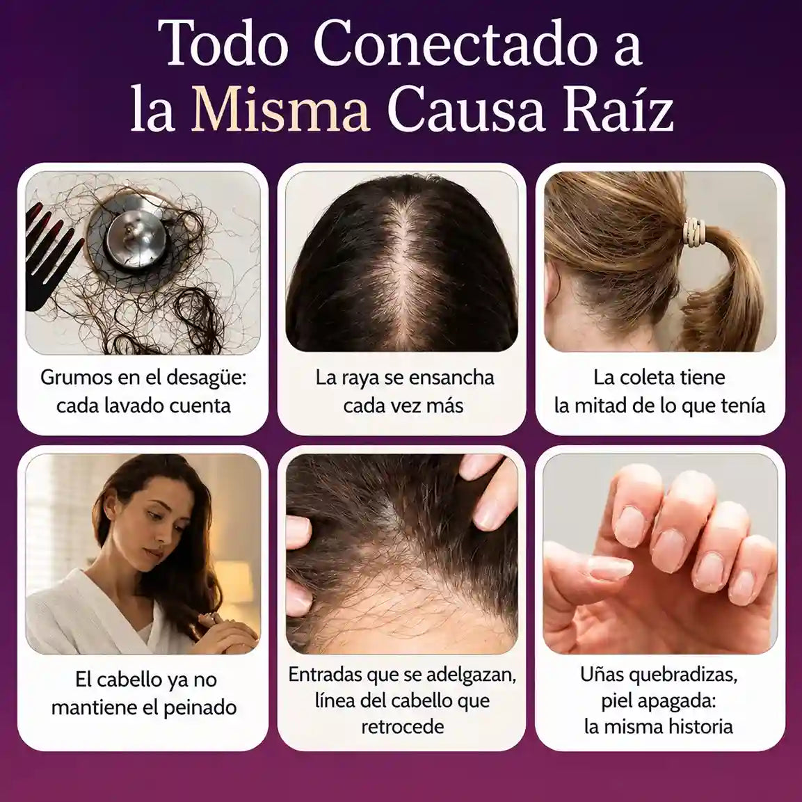 Crecimiento Avanzado del Cabello Para Mujeres